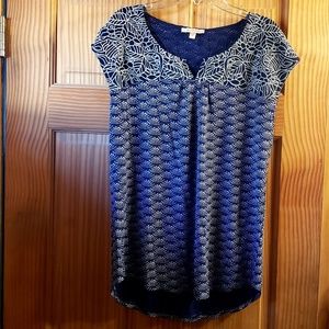 Skies are Blue embroidered top